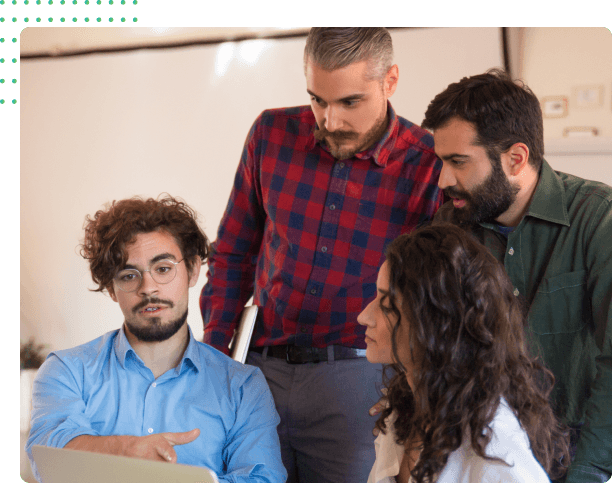 Team working together